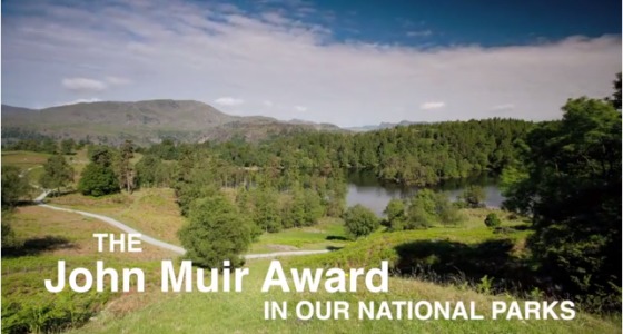 John muir award and our national parks film screen grab link