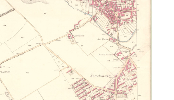 Map kirriemuir 1863 ebook listing